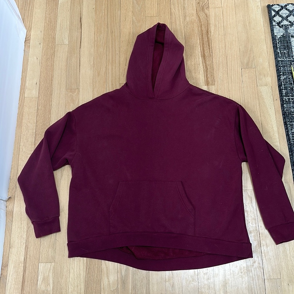 Urban outfitters maroon hoodie